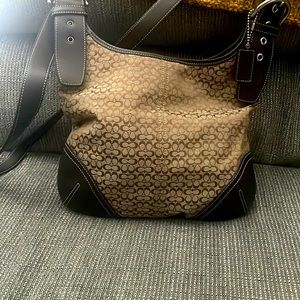 Woman’s coach shoulder bag